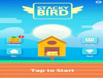 Truques de Stacky Bird: Hyper Casual Flying Birdie Game para Android e iPhone