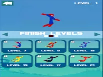 Truques de Super Hero Hook: Stickman Rope Swing para Android e iPhone