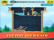 Truques de Hero rescue: pull the pin - guard the princess para Android e iPhone