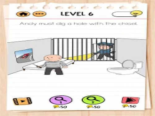 Truques de Brain Test 2: Storie ed enigmi & Giochi di logica para Android e iPhone Truques de Brain Test 2: Storie ed enigmi & Giochi di logica para Android e iPhone