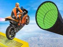Truques de bicicletta impossibile brani gara: 3D acrobazie para Android e iPhone