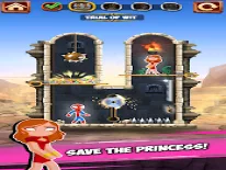 Truques de Save the Princess - Pin Pull & Rescue Game para Android e iPhone
