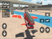 Truques de Fire Truck Flying Car para Android e iPhone