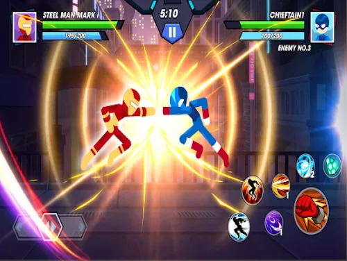 Truques de Stickman Fighter Infinity - Super Action Heroes para Android e iPhone Truques de Stickman Fighter Infinity - Super Action Heroes para Android e iPhone