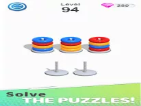 Truques de Color Sort Puzzle: Color Hoop Stack Puzzle para Android e iPhone
